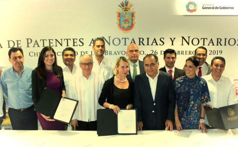 Se reanudan actividades notariales en Guerrero; Actuación de fedatarios